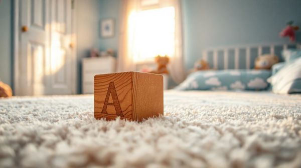 5 idées créatives pour un cube en bois lettre dans la chambre d'enfant
