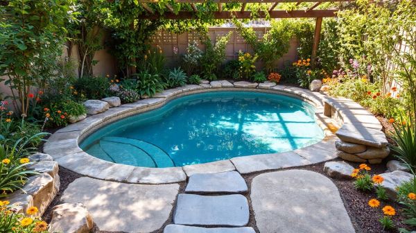 Idées de petites piscines pour jardins compacts à explorer