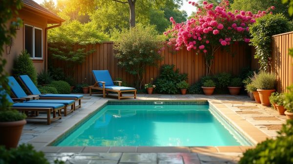La petite piscine pour espace restreint : profitez de votre jardin